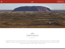 Tablet Screenshot of longitude131.com.au